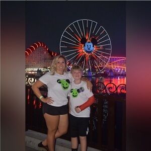 Oogie Boogie Mickey Mouse White Short Sleeve Tee Shirt Bella Canvas